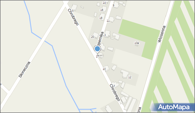 Kielcza, Kopernika Mikołaja, 17, mapa Kielcza