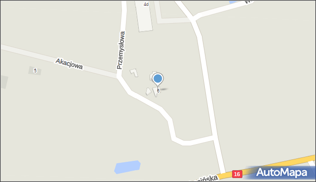 Kisielice, Kolejowa, 6, mapa Kisielice