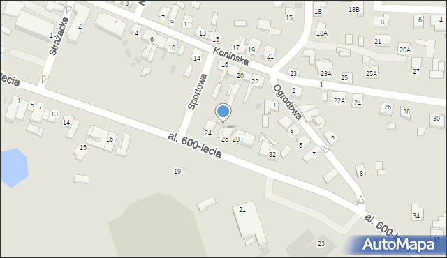 Kleczew, Konińska, 20/1, mapa Kleczew