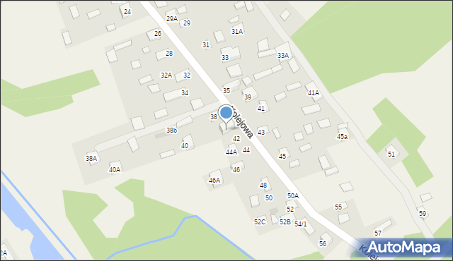 Klepacze, Kolejowa, 42A, mapa Klepacze