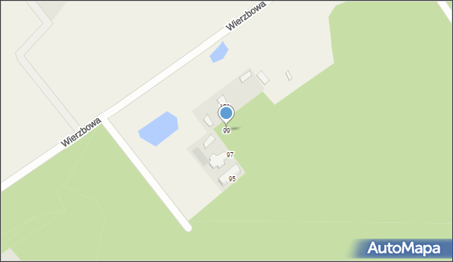 Klepacze, Kolejowa, 99, mapa Klepacze