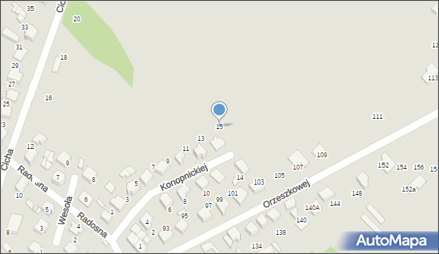 Kłobuck, Konopnickiej Marii, 15, mapa Kłobuck