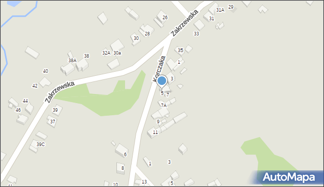 Kłobuck, Korczaka Janusza, 5, mapa Kłobuck