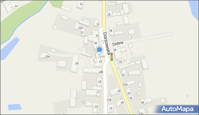 Kłodawa, Kościelna, 20, mapa Kłodawa