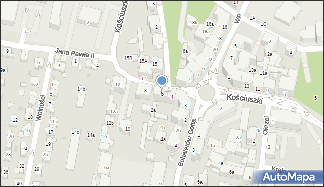 Kłodzko, Kościuszki Tadeusza, gen., 6, mapa Kłodzka