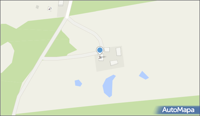 Kobiela, Kobiela, 28, mapa Kobiela