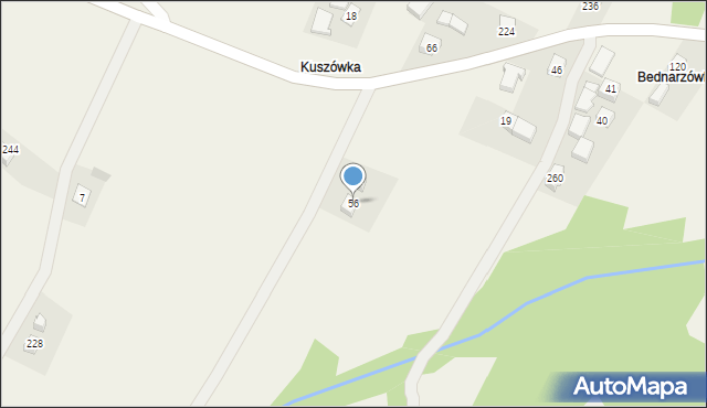 Kobielnik, Kobielnik, 56, mapa Kobielnik