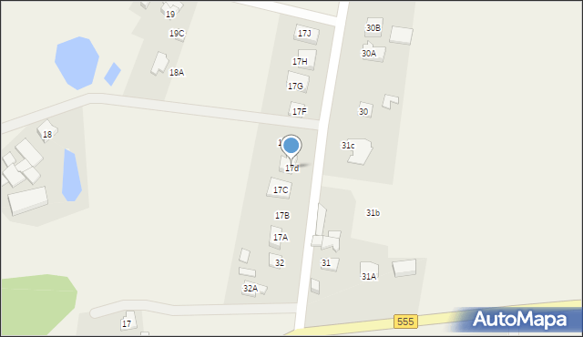 Kobierniki, Kobierniki, 17d, mapa Kobierniki