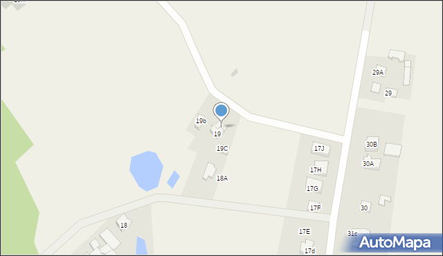 Kobierniki, Kobierniki, 19a, mapa Kobierniki