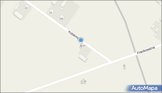 Kobierno, Kobierno, 25, mapa Kobierno