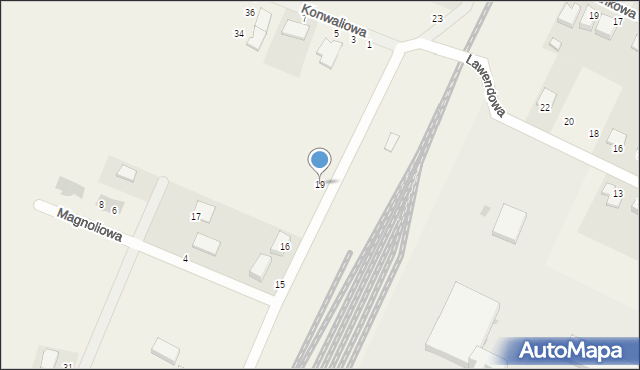 Kobierzyce, Kolejowa, 19, mapa Kobierzyce