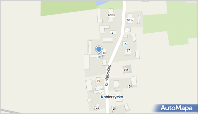 Kobierzycko, Kobierzycko, 18, mapa Kobierzycko