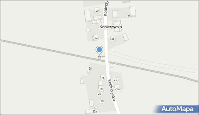 Kobierzycko, Kobierzycko, 24, mapa Kobierzycko