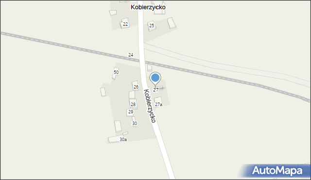 Kobierzycko, Kobierzycko, 27, mapa Kobierzycko