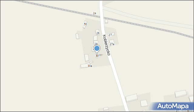 Kobierzycko, Kobierzycko, 30, mapa Kobierzycko