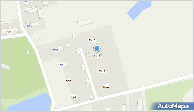 Kobierzycko, Kobierzycko, 50/11, mapa Kobierzycko