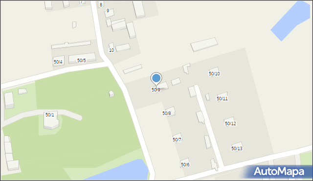 Kobierzycko, Kobierzycko, 50/9, mapa Kobierzycko