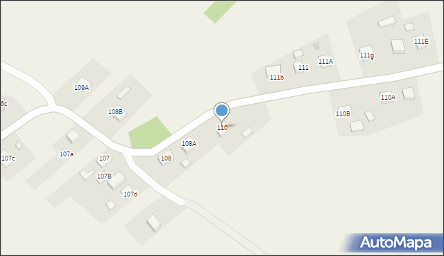 Kobierzyn, Kobierzyn, 110, mapa Kobierzyn