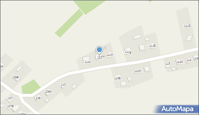 Kobierzyn, Kobierzyn, 111, mapa Kobierzyn