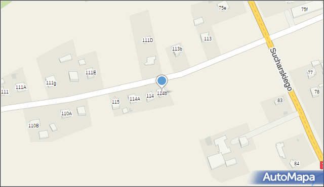 Kobierzyn, Kobierzyn, 114b, mapa Kobierzyn