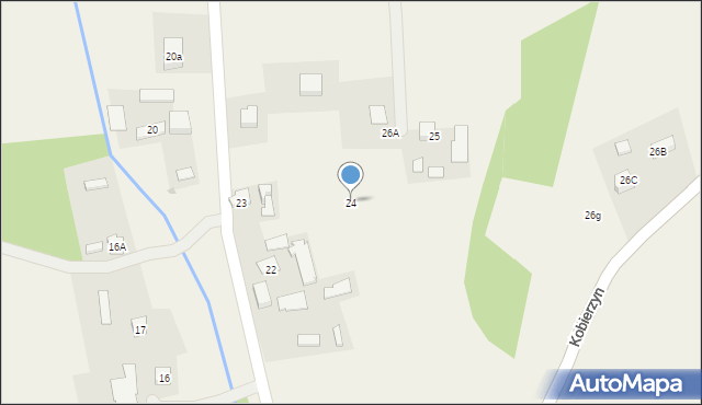 Kobierzyn, Kobierzyn, 24, mapa Kobierzyn