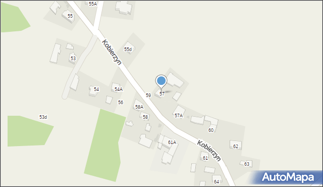 Kobierzyn, Kobierzyn, 57, mapa Kobierzyn