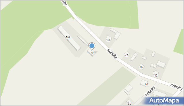 Kobułty, Kobułty, 79, mapa Kobułty