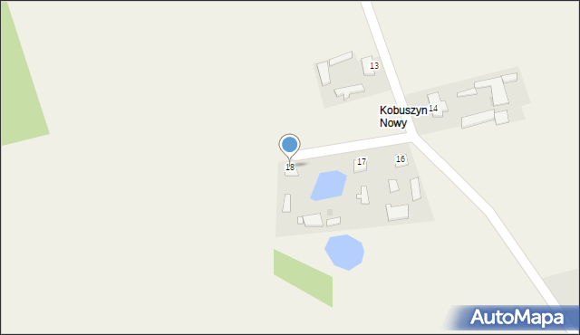 Kobuszyn, Kobuszyn, 18, mapa Kobuszyn