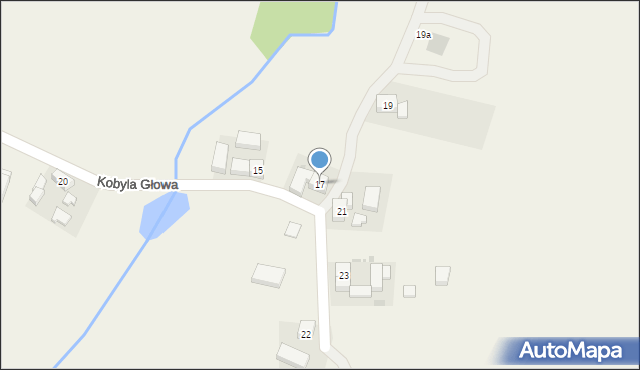 Kobyla Głowa, Kobyla Głowa, 17, mapa Kobyla Głowa