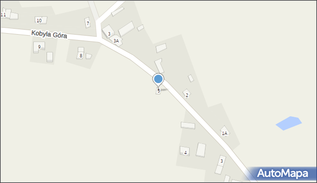 Kobyla Góra, Kobyla Góra, 5, mapa Kobyla Góra