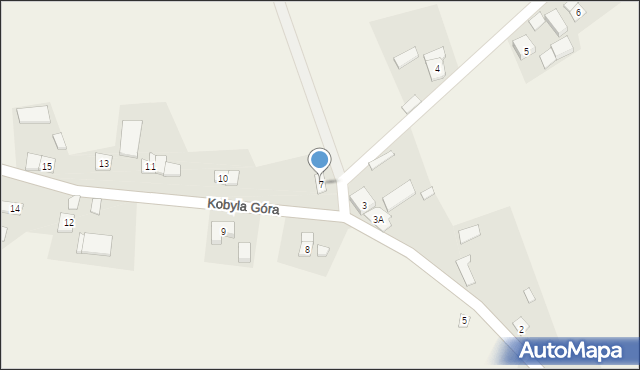 Kobyla Góra, Kobyla Góra, 7, mapa Kobyla Góra