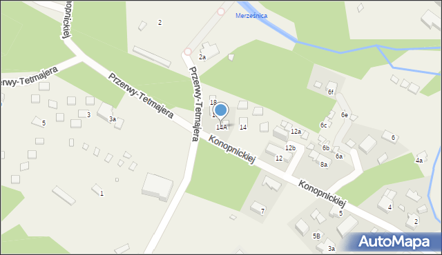Kobyla Góra, Konopnickiej Marii, 14A, mapa Kobyla Góra