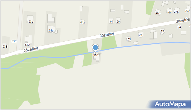 Kobyla Wola, Kobyla Wola, 65A, mapa Kobyla Wola