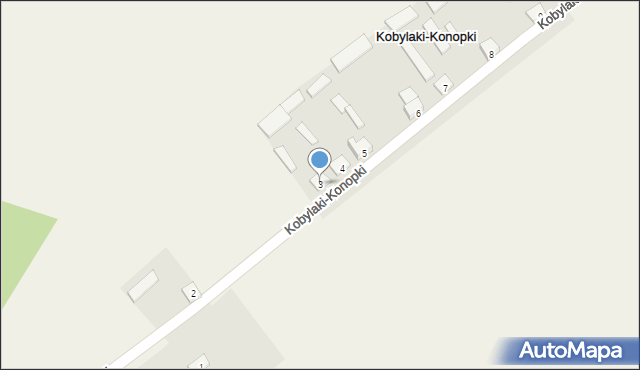 Kobylaki-Konopki, Kobylaki-Konopki, 3, mapa Kobylaki-Konopki