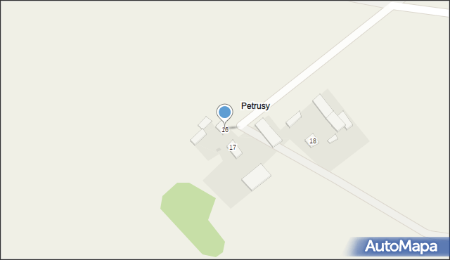 Kobylaki-Korysze, Kobylaki-Korysze, 16, mapa Kobylaki-Korysze