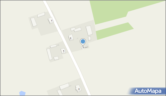 Kobylaki-Wólka, Kobylaki-Wólka, 7, mapa Kobylaki-Wólka