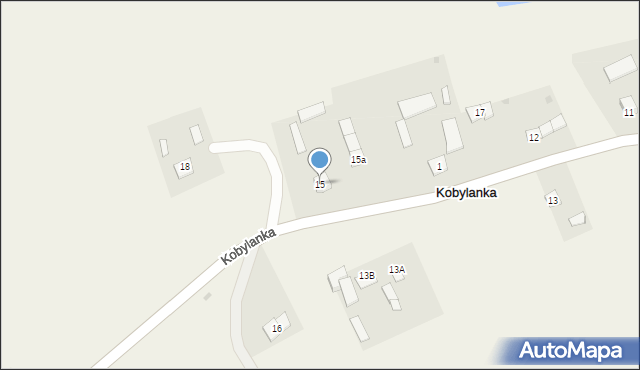Kobylanka, Kobylanka, 15, mapa Kobylanka