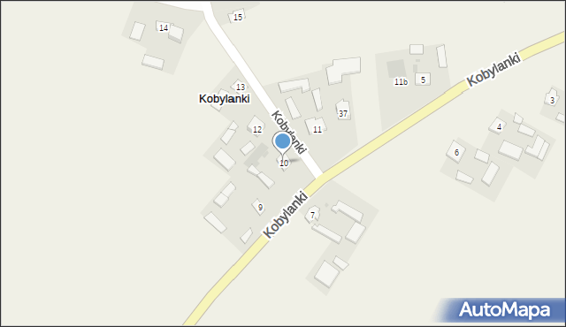 Kobylanki, Kobylanki, 10, mapa Kobylanki