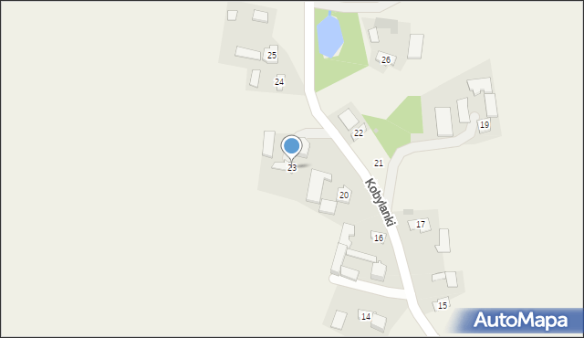 Kobylanki, Kobylanki, 23, mapa Kobylanki