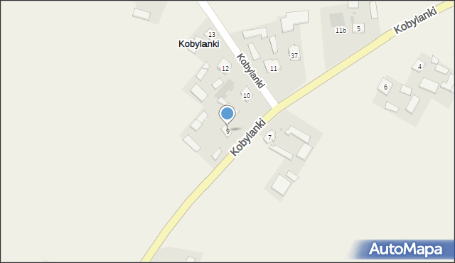 Kobylanki, Kobylanki, 9, mapa Kobylanki