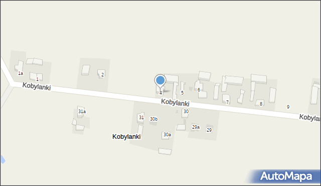 Kobylanki, Kobylanki, 4, mapa Kobylanki