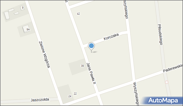 Kobylany, Korczaka Janusza, 11, mapa Kobylany