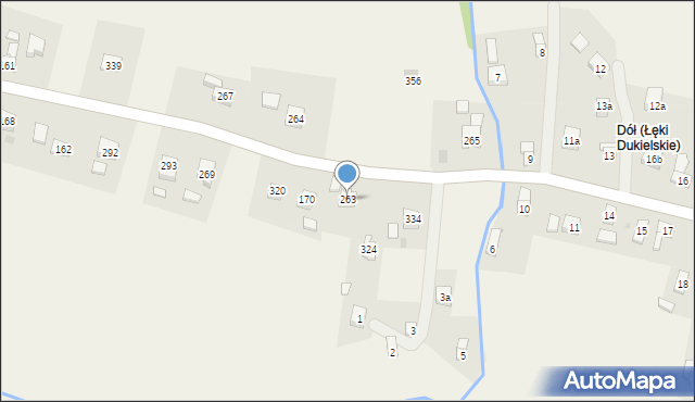 Kobylany, Kobylany, 263, mapa Kobylany