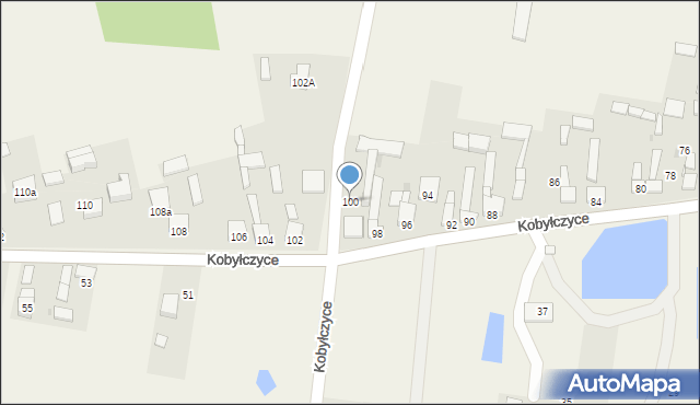 Kobyłczyce, Kobyłczyce, 100, mapa Kobyłczyce