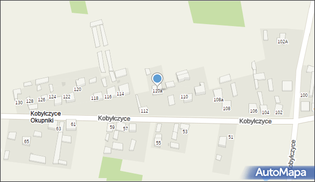 Kobyłczyce, Kobyłczyce, 110a, mapa Kobyłczyce