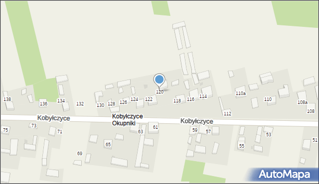 Kobyłczyce, Kobyłczyce, 120, mapa Kobyłczyce