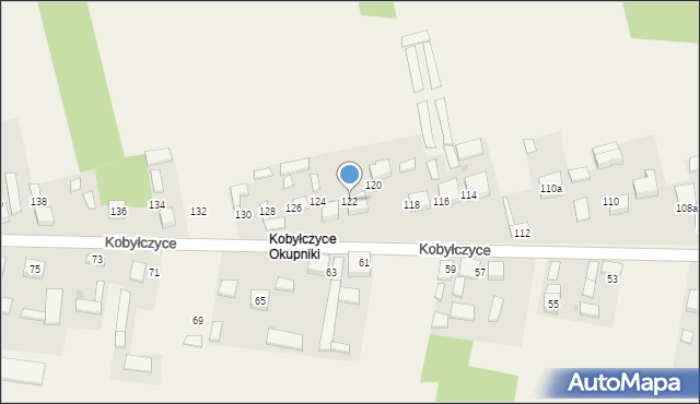 Kobyłczyce, Kobyłczyce, 122, mapa Kobyłczyce