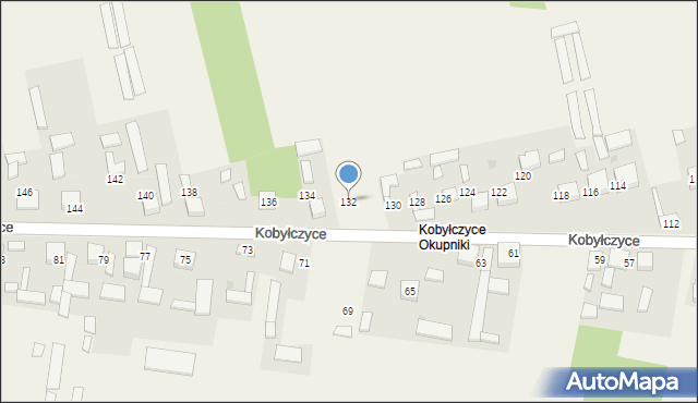 Kobyłczyce, Kobyłczyce, 132, mapa Kobyłczyce