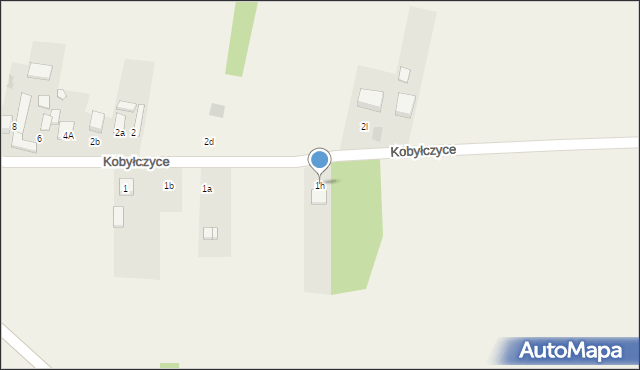 Kobyłczyce, Kobyłczyce, 1h, mapa Kobyłczyce