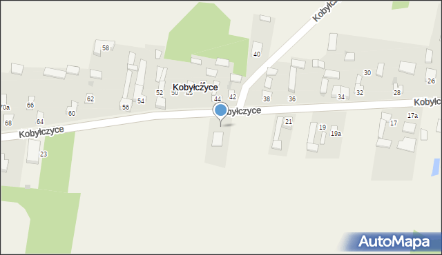 Kobyłczyce, Kobyłczyce, 21e, mapa Kobyłczyce